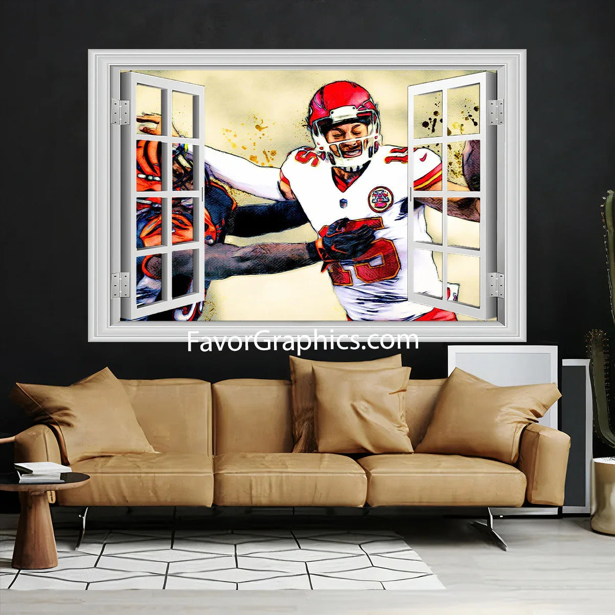 Patrick Mahomes Vinyl Wall Art Decal Sticker Poster Print Mural