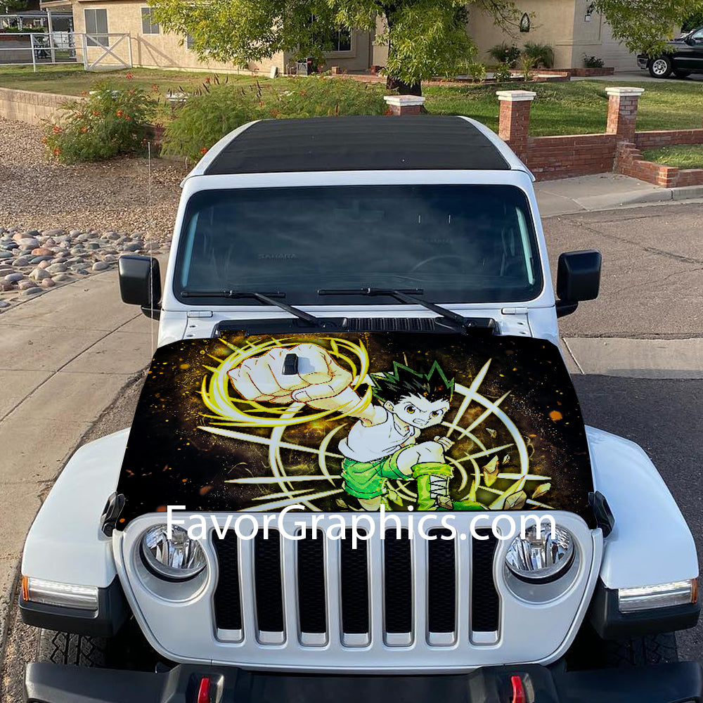 Hunter x Hunter Gon Freecss Car Vinyl Hood Wrap