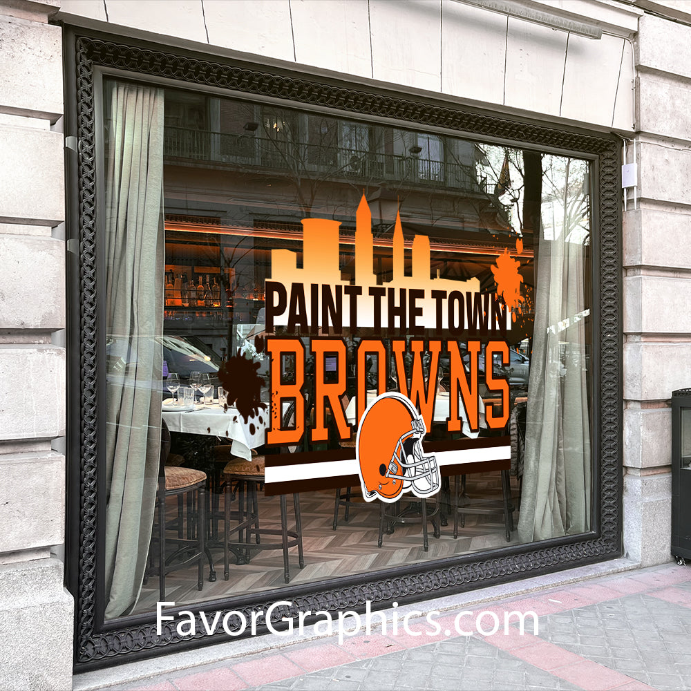 Cleveland Browns Home Room Wall Vinyl Decal Sticker Mural Poster