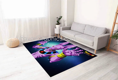 Beerus Dragon Ball Home Bedroom Decor Rug Carpet Mat