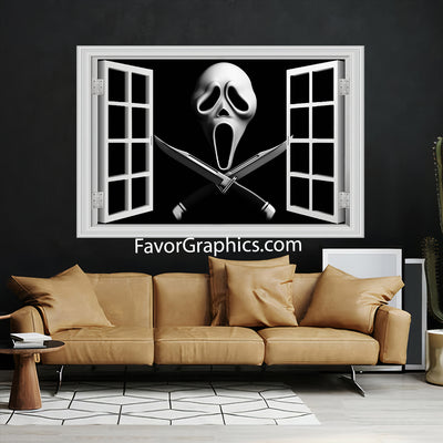 Scream Ghostface Vinyl Wall Art Decal Sticker Poster Print Mural