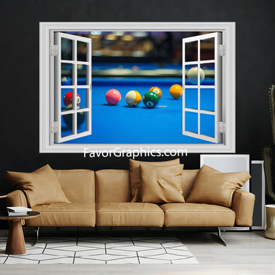 Billiard Vinyl Wall Art Decal Sticker Poster Print Mural