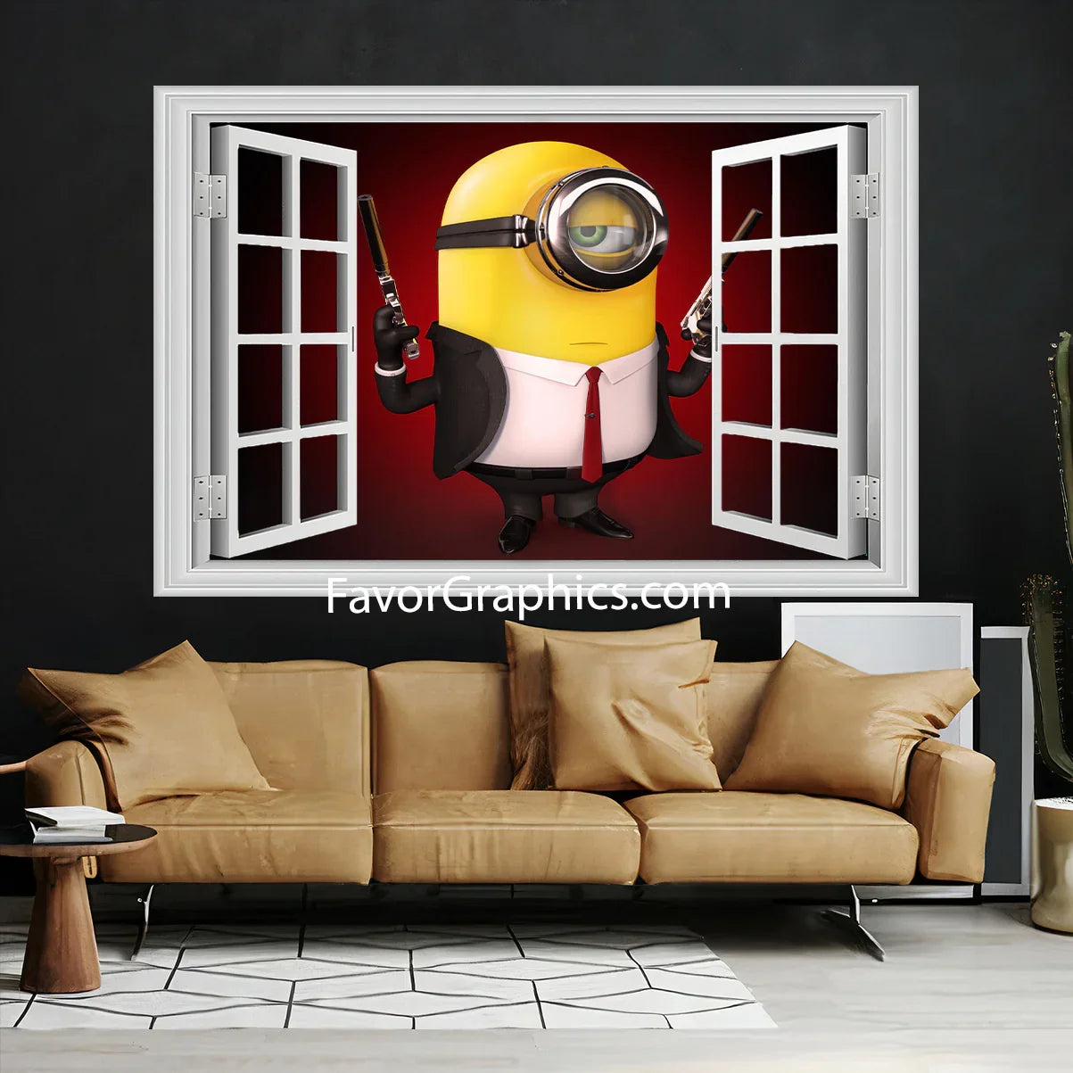 Minion Vinyl Wall Art Decal Sticker Poster Print Mural