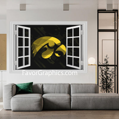 Iowa Hawkeyes Vinyl Wall Art Decal Sticker Poster Print Mural