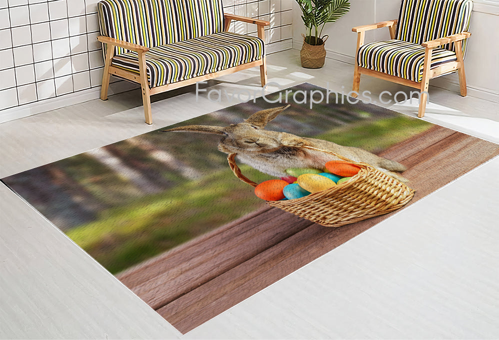 Rabbit Home Bedroom Decor Rug Carpet Mat