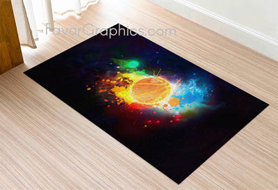 Basketball Home Bedroom Decor Rug Carpet Mat