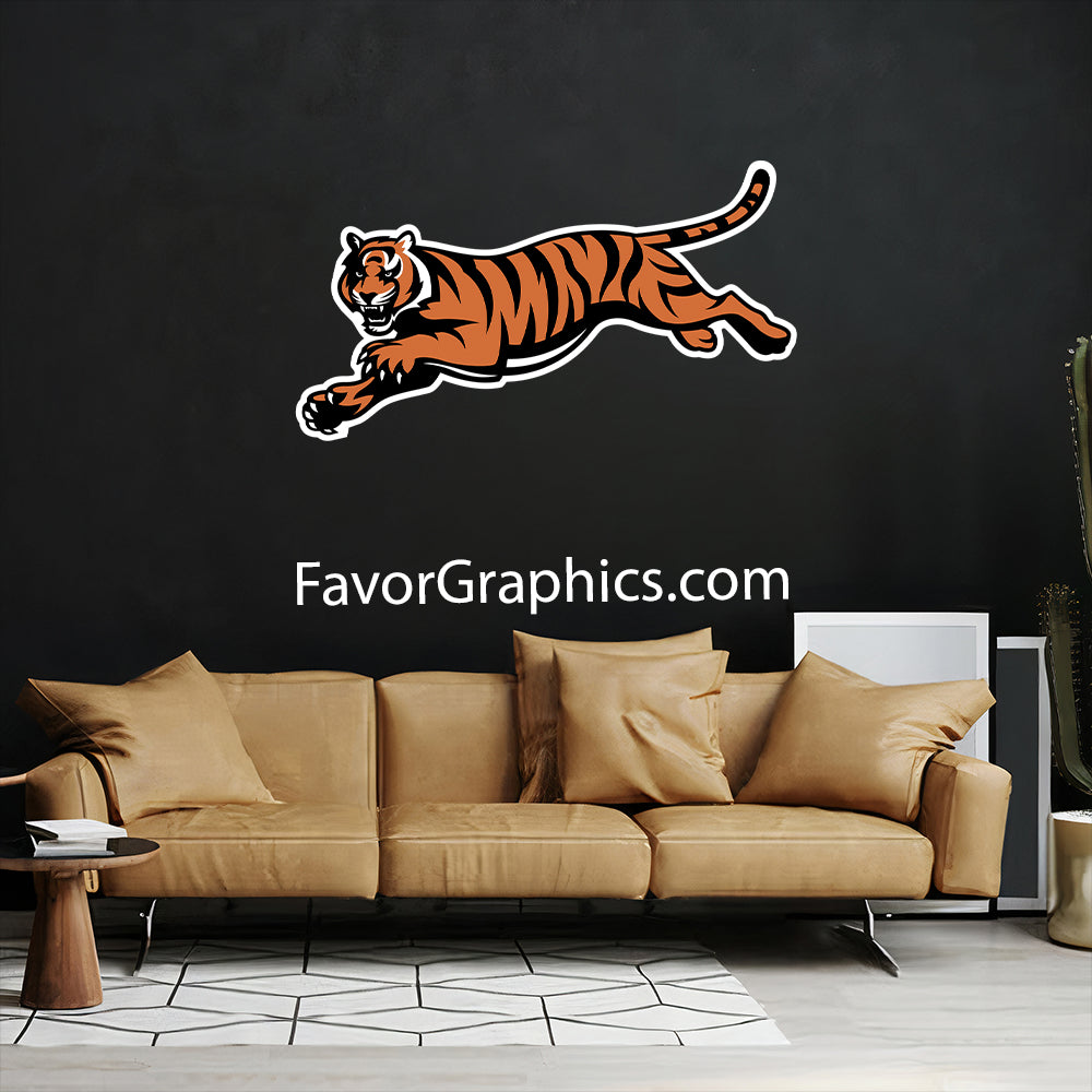 Cincinnati Bengals Home Room Wall Vinyl Decal Sticker Mural Poster