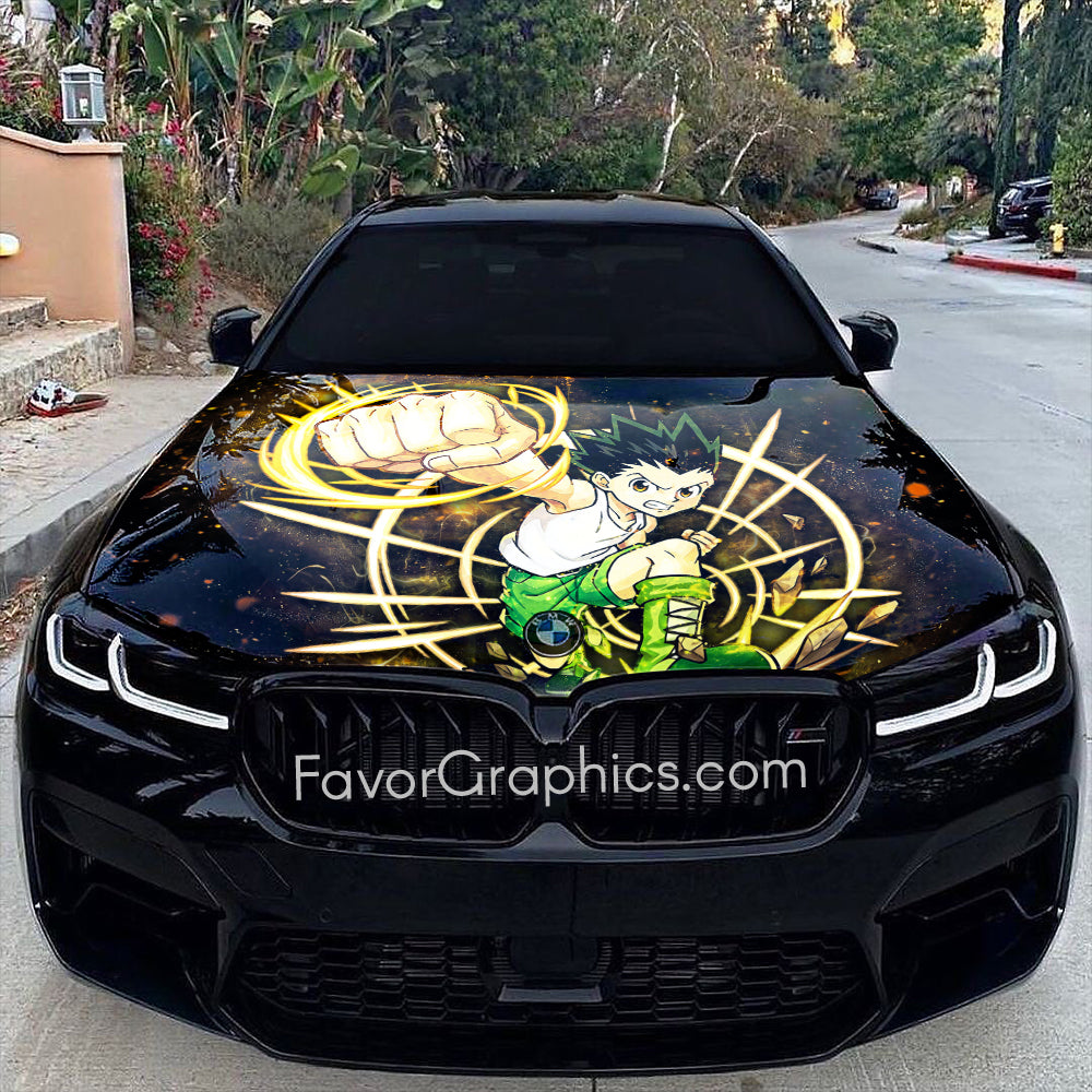 Hunter x Hunter Gon Freecss Car Vinyl Hood Wrap