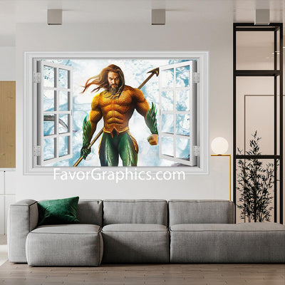 Aquaman Vinyl Wall Art Decal Sticker Poster Print Mural