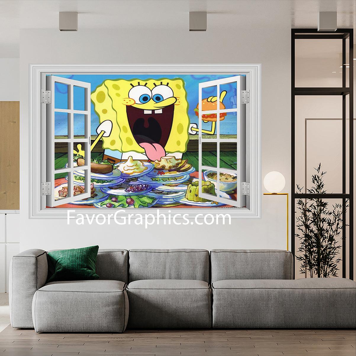 Spongebob Vinyl Wall Art Decal Sticker Poster Print Mural