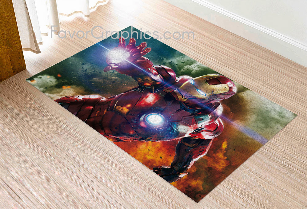 Ironman Home Bedroom Decor Rug Carpet Mat