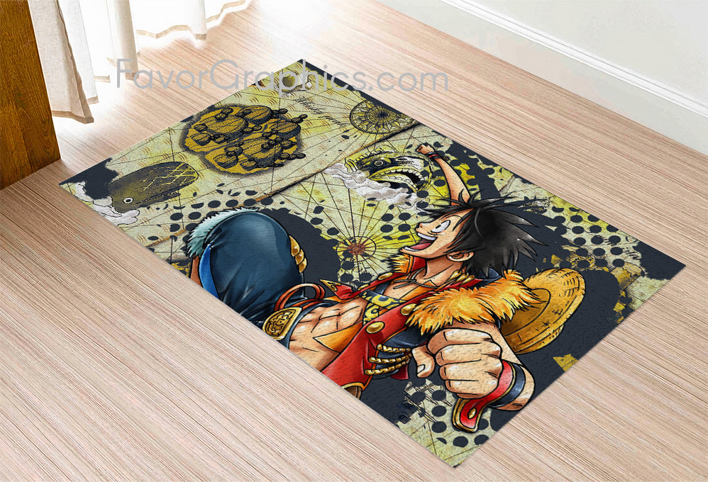 Monkey D. Luffy Home Bedroom Decor Rug Carpet Mat