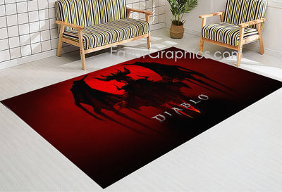 Lilith (Diablo) Home Bedroom Decor Rug Carpet Mat