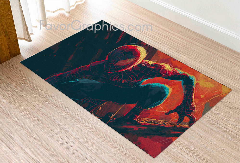 Spider-Man Home Bedroom Decor Rug Carpet Mat