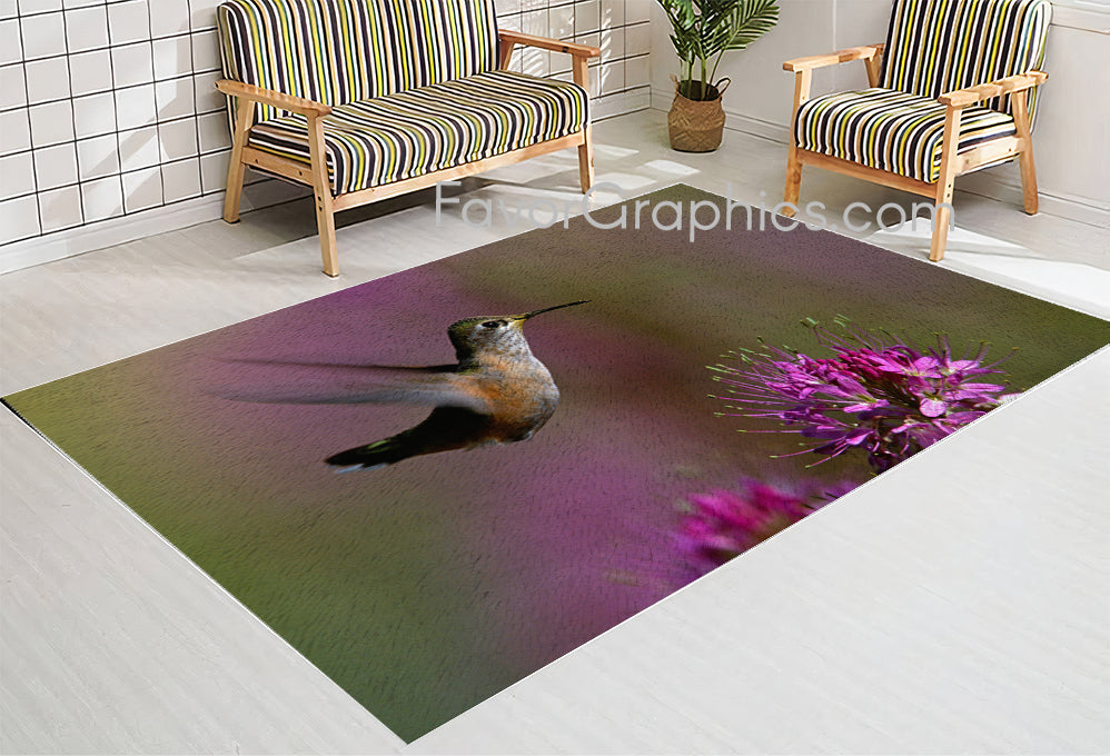 Hummingbird Home Bedroom Decor Rug Carpet Mat