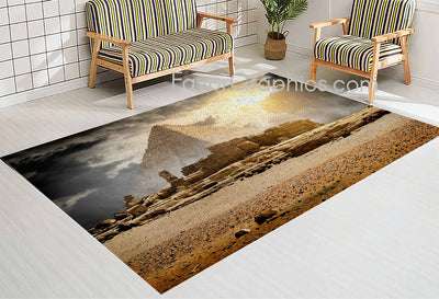 Pyramid Home Bedroom Decor Rug Carpet Mat