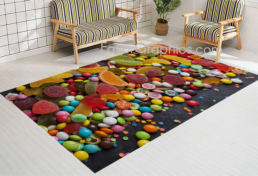 Candy Home Bedroom Decor Rug Carpet Mat