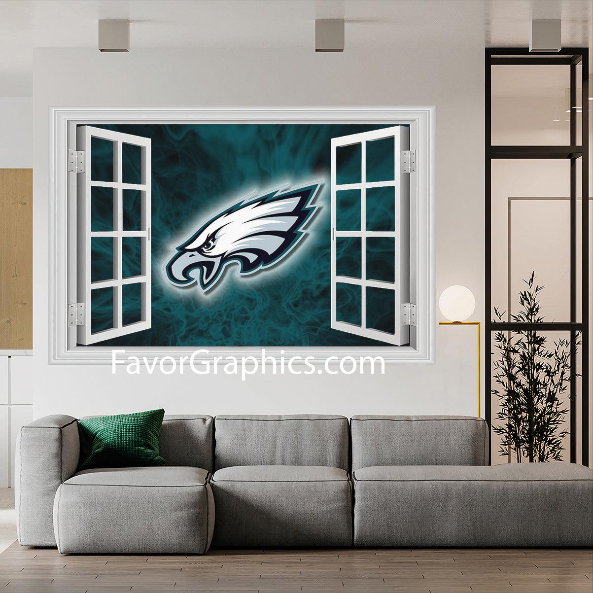 Philadelphia Eagles Vinyl Wall Art Decal Sticker Poster Print Mural