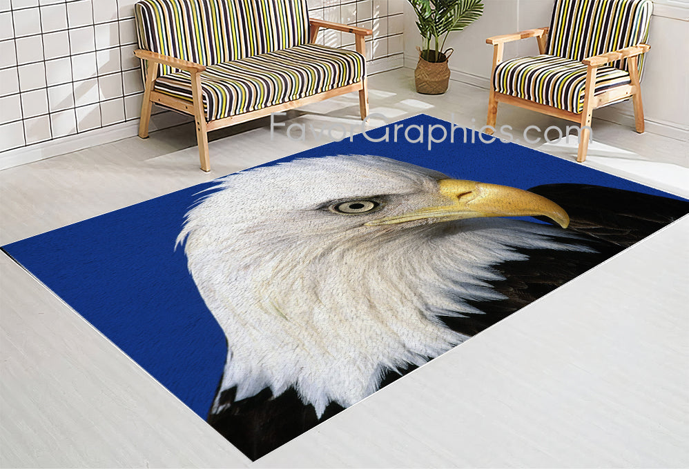 Bald Eagle Home Bedroom Decor Rug Carpet Mat