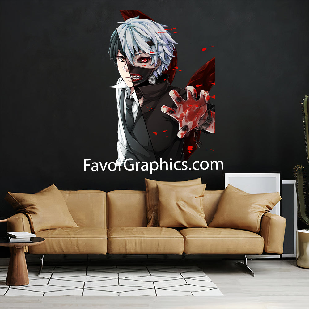 Kaneki Ken Home Room Wall Vinyl Decal Sticker Mural Poster