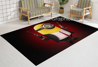 Minion Home Bedroom Decor Rug Carpet Mat