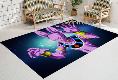 Beerus Dragon Ball Home Bedroom Decor Rug Carpet Mat
