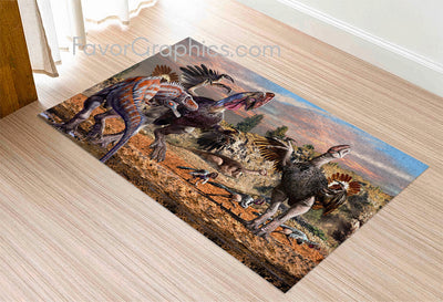 Dinosaur Home Bedroom Decor Rug Carpet Mat