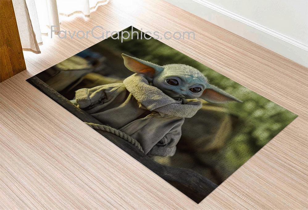 Baby Yoda Home Bedroom Decor Rug Carpet Mat