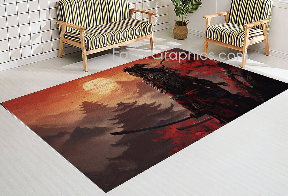 Samurai Home Bedroom Decor Rug Carpet Mat