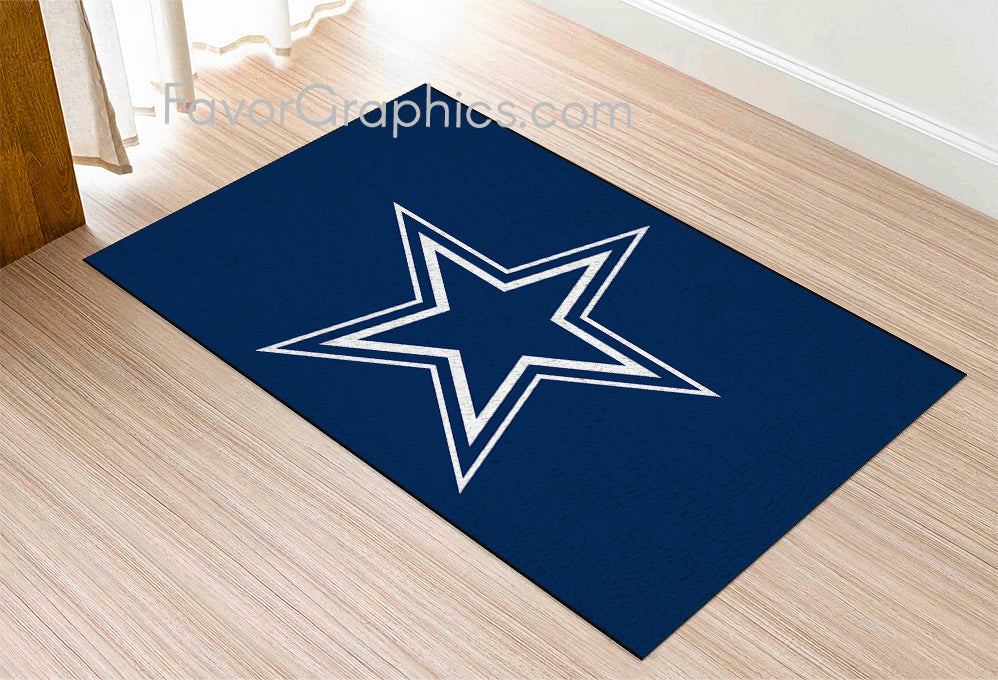 Dallas Cowboys Home Bedroom Decor Rug Carpet Mat