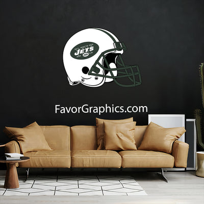 New York Jets Home Room Wall Vinyl Decal Sticker Mural Poster