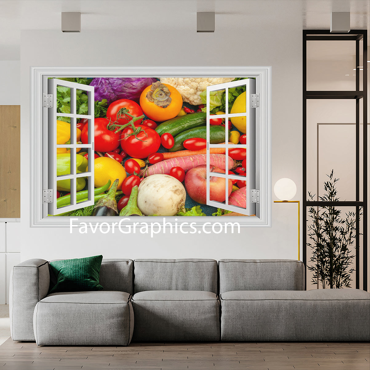 Vegetable Vinyl Wall Art Decal Sticker Poster Print Mural