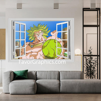 Broly Vinyl Wall Art Decal Sticker Poster Print Mural