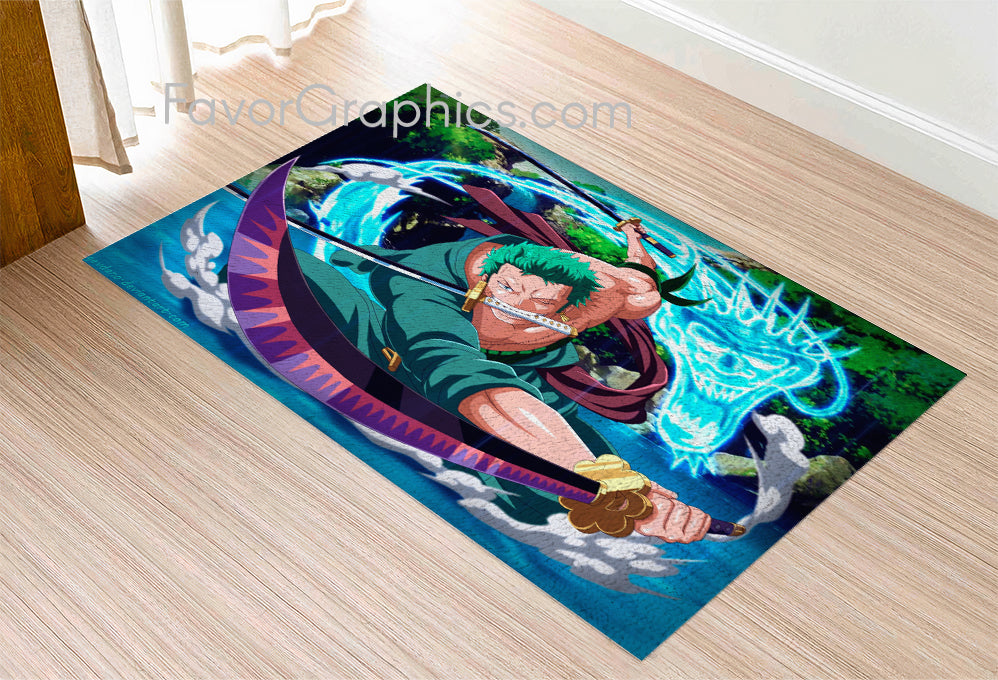 Roronoa Zoro Home Bedroom Decor Rug Carpet Mat