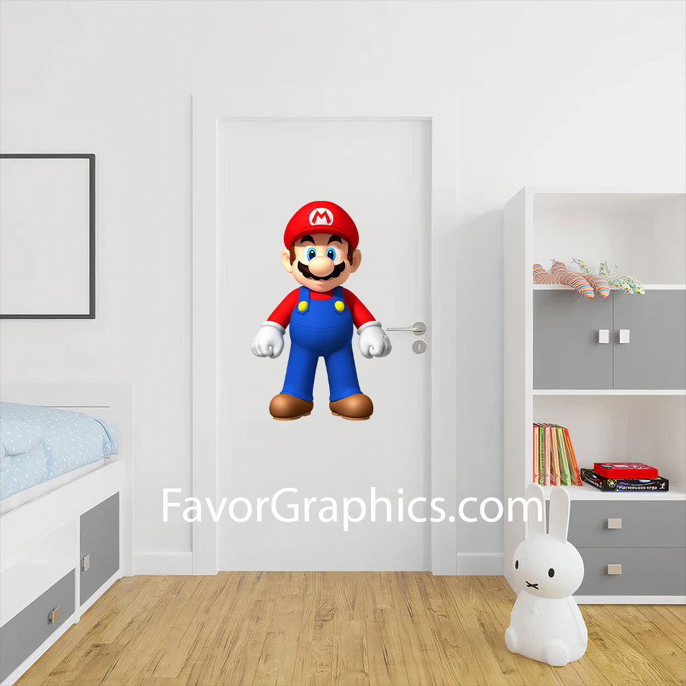 Mario Home Room Wall Vinyl Decal Sticker Mural Poster