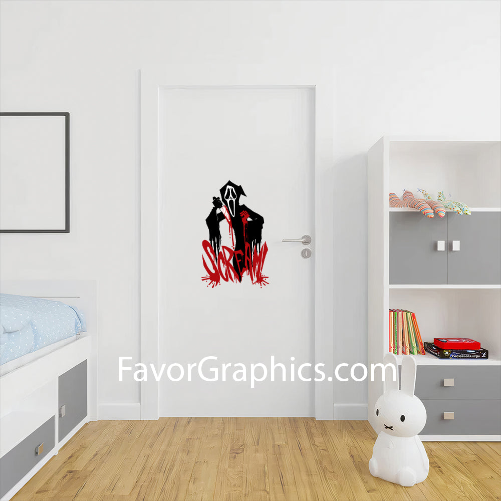 Scream Ghostface Home Room Wall Vinyl Decal Sticker Mural Poster