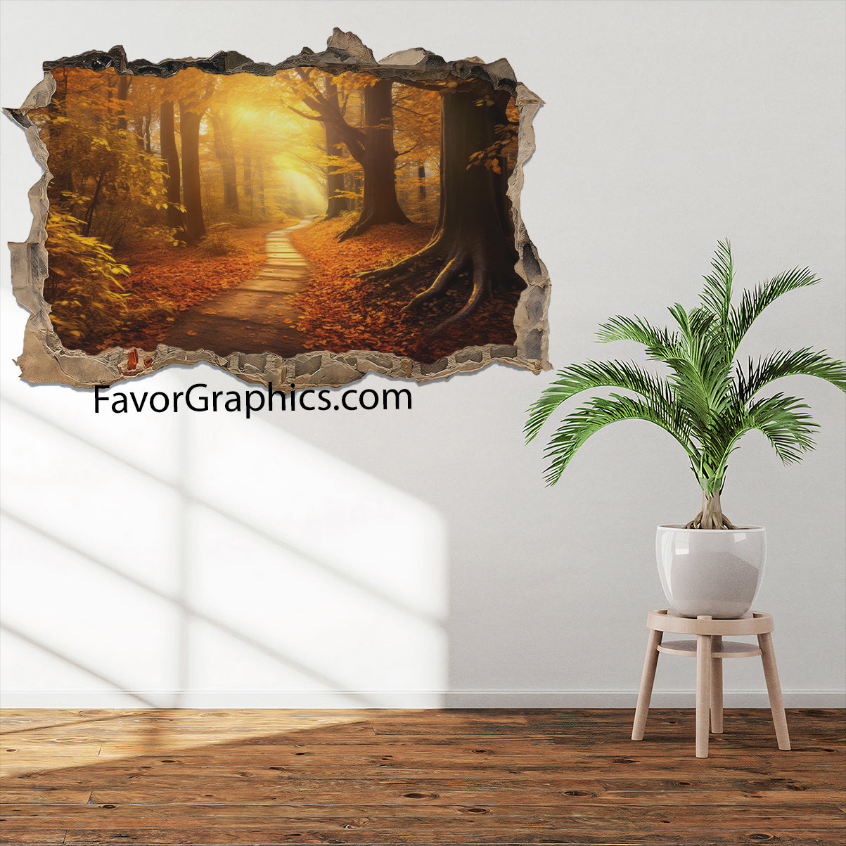 Forest Vinyl Wall Art Decal Sticker Poster Print Mural