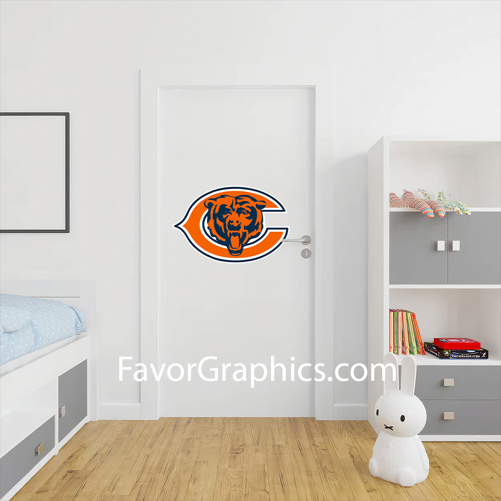 Chicago Bears Home Room Wall Vinyl Decal Sticker Mural Poster