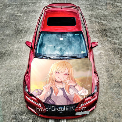 Marin Kitagawa Itasha Car Vinyl Hood Wrap Decal Sticker