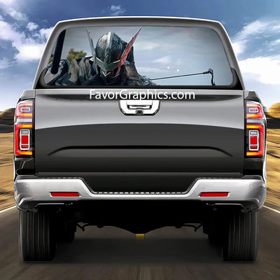 Elden Ring Nightreign Rear Window Perforated Graphic Vinyl Decal Car Truck UTV