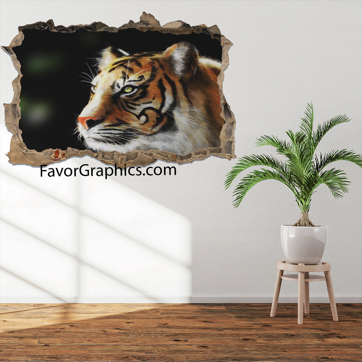 Tiger Vinyl Wall Art Decal Sticker Poster Print Mural