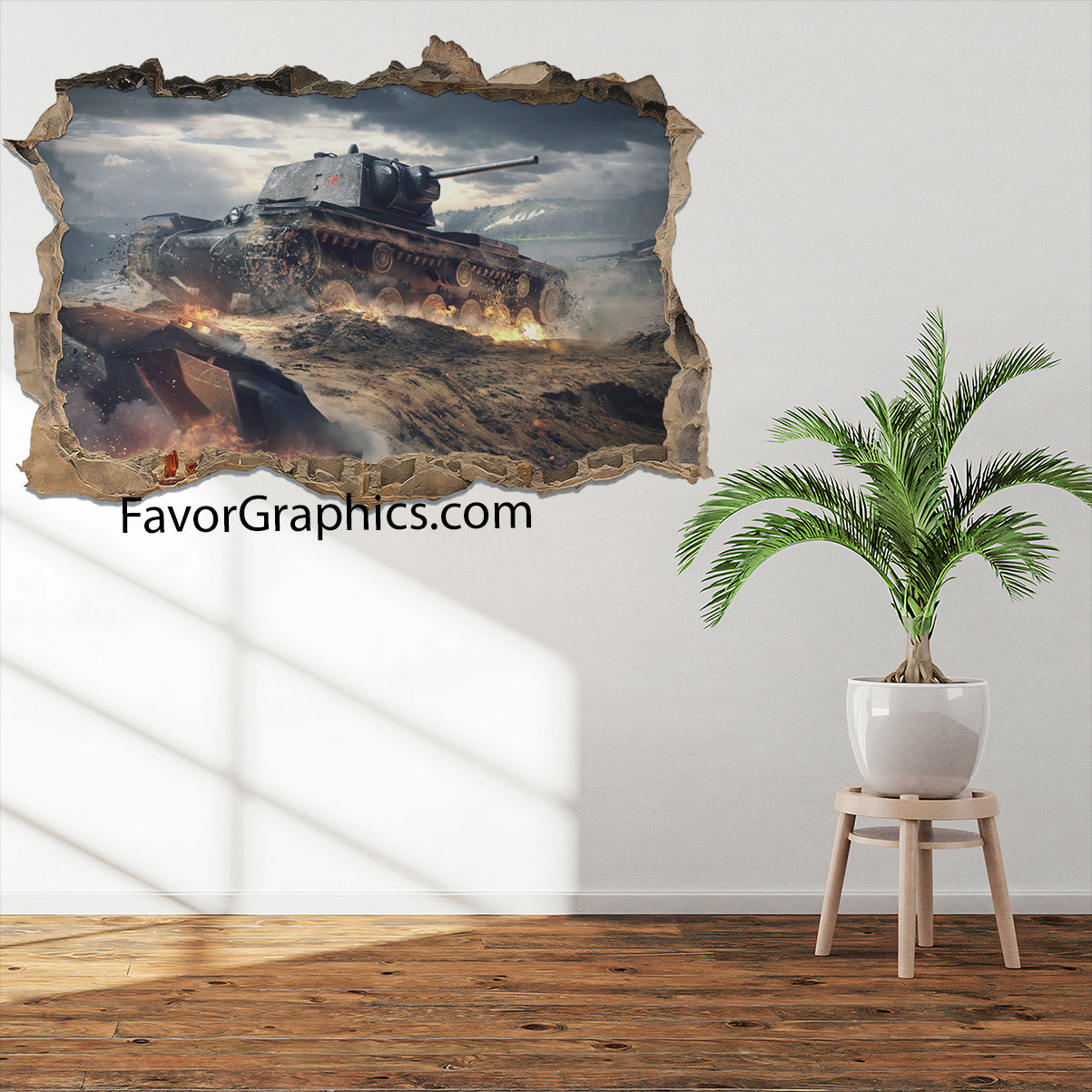 Tank Vinyl Wall Art Decal Sticker Poster Print Mural