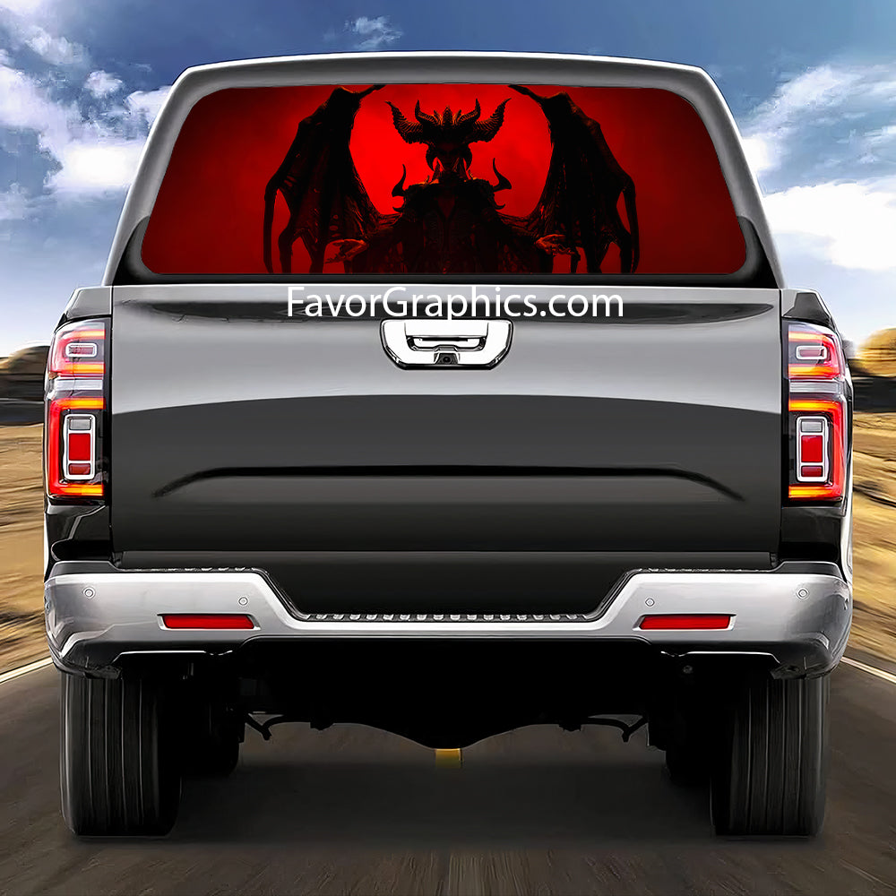 Lilith (Diablo) Rear Window Perforated Graphic Vinyl Decal Car Truck UTV