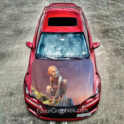 Smeagol Gollum Itasha Car Vinyl Hood Wrap Decal Sticker