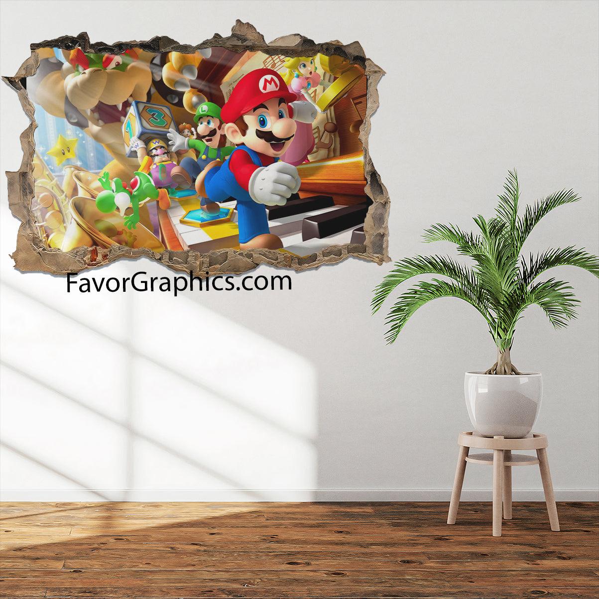 Mario Vinyl Wall Art Decal Sticker Poster Print Mural