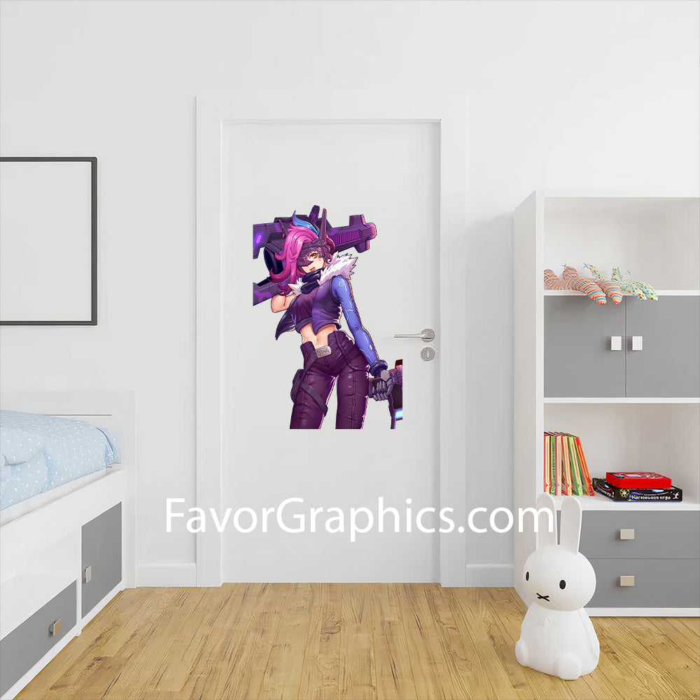 JInx League Of Legends Home Room Wall Vinyl Decal Sticker Mural Poster