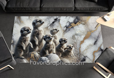 Meerkat Home Bedroom Decor Rug Carpet Mat