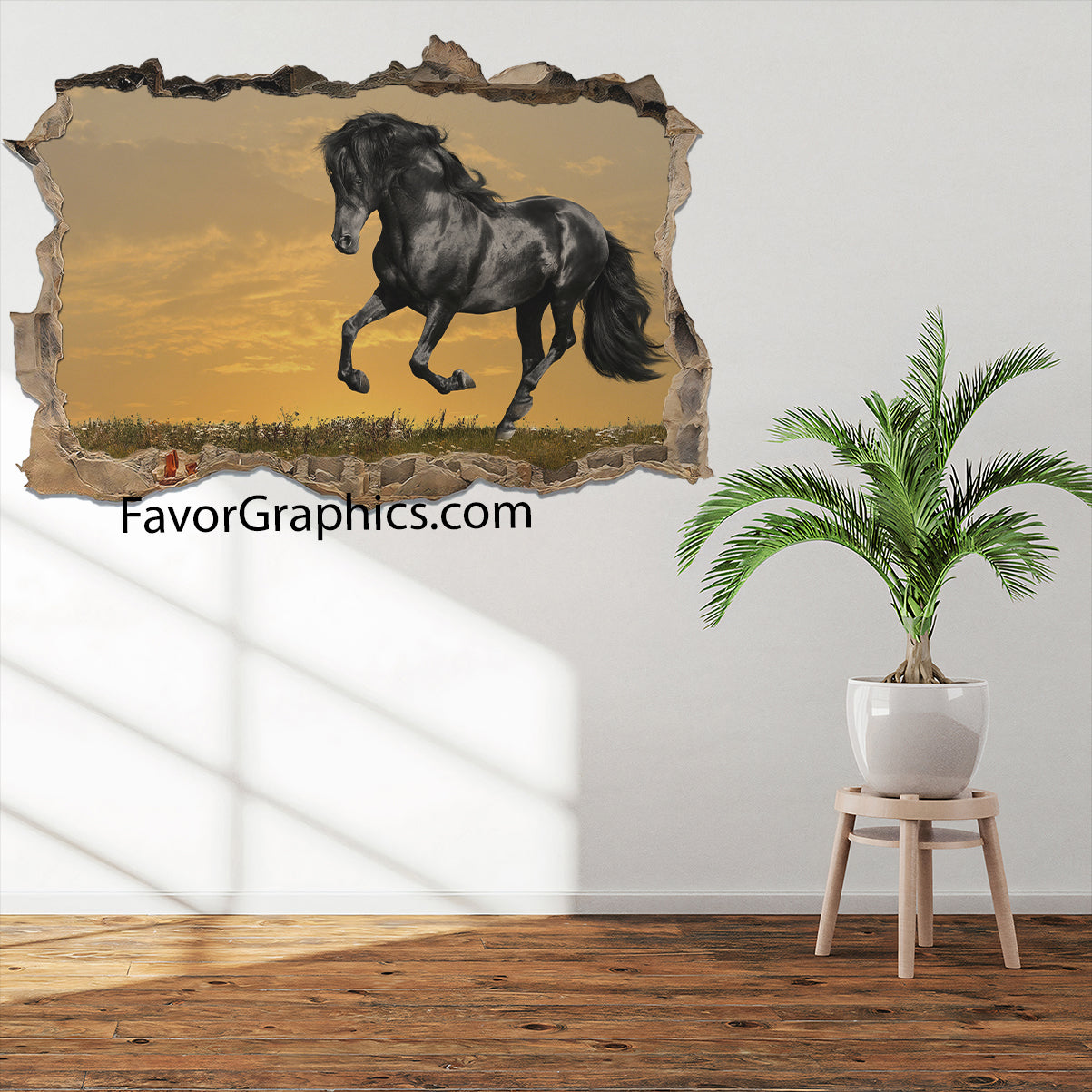 Horse Vinyl Wall Art Decal Sticker Poster Print Mural