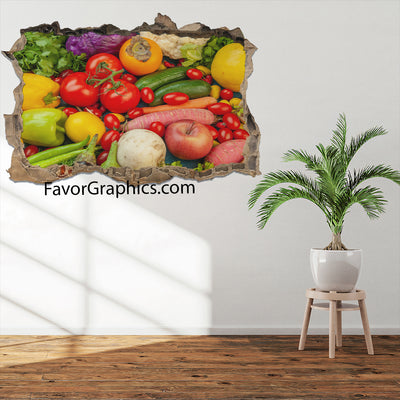 Vegetable Vinyl Wall Art Decal Sticker Poster Print Mural