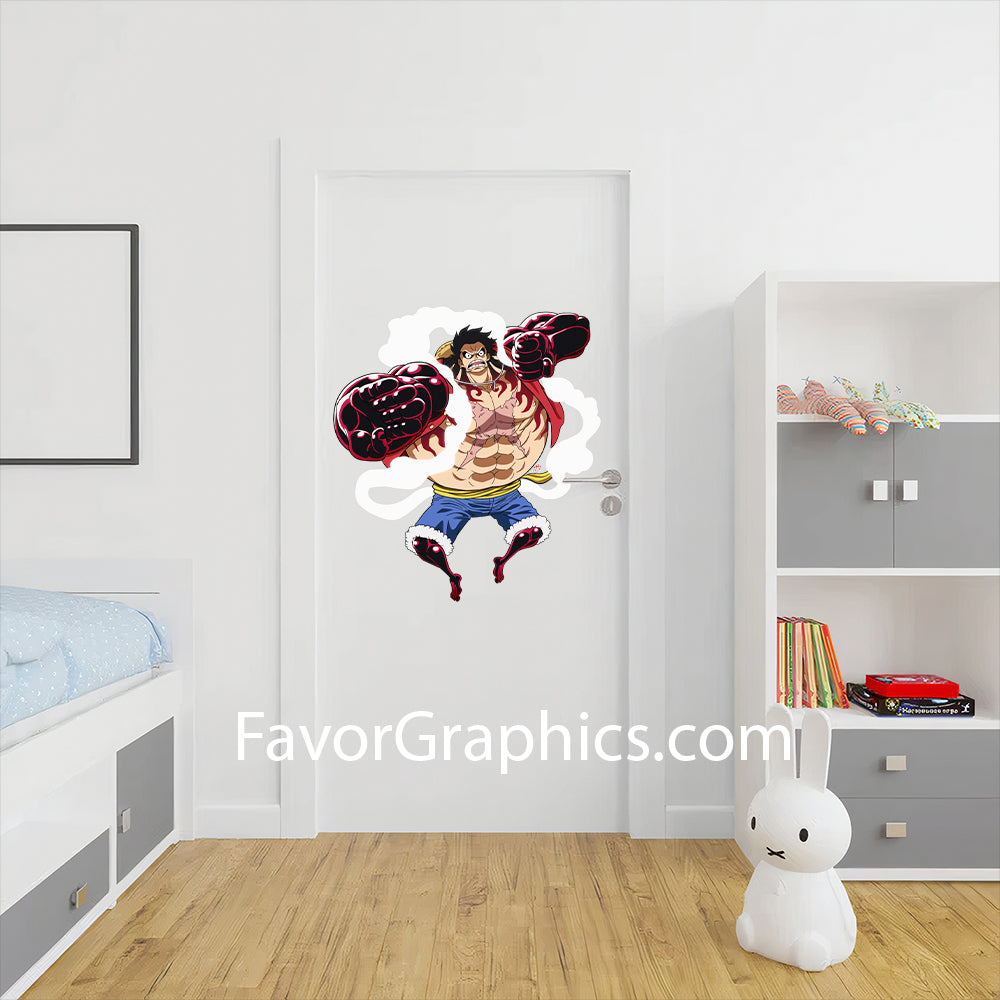 Monkey D. Luffy Home Room Wall Vinyl Decal Sticker Mural Poster